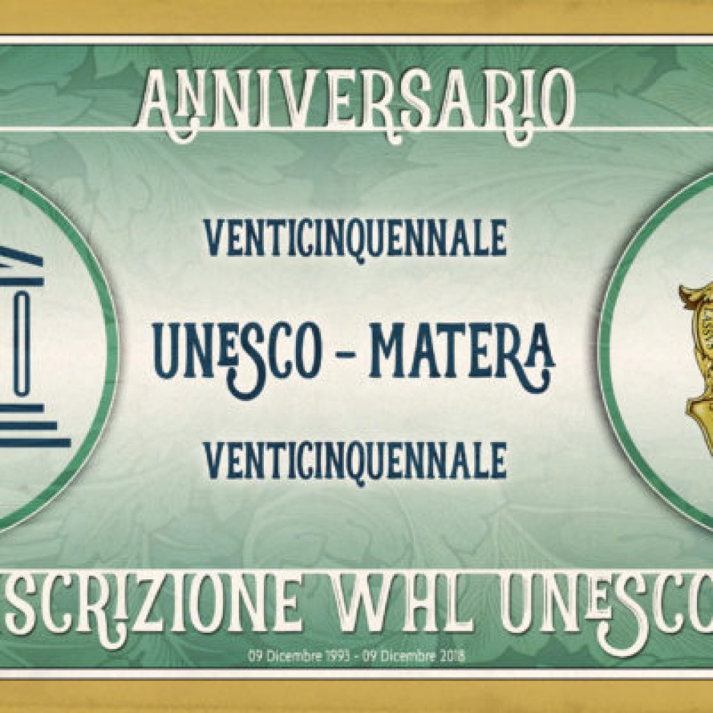 Anniversario iscrizione UNESCO Matera